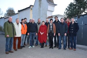 Die SPD-Stadtratskandidaten erkundigten sich vor Ort